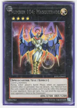 Number 104: Masquerade JOTL-EN055 Judgment of the Light Yu-Gi-Oh Unlimited LP - Image 1