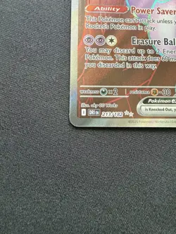 Pokemon TCG Team Rockets Mewtwo EX 213/182 Full Art Destined Rivals English - Image 5