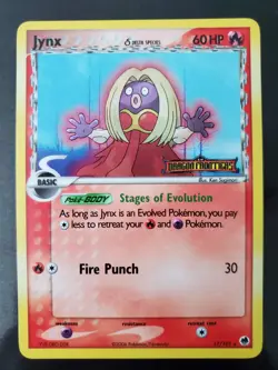 Jynx Delta Species 17/101 Reverse Holo Stamp Pokemon TCG EX Dragon Frontiers NM - Image 1