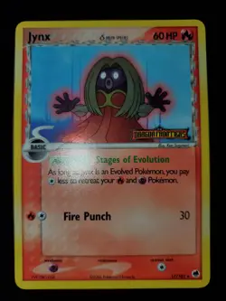 Jynx Delta Species 17/101 Reverse Holo Stamp Pokemon TCG EX Dragon Frontiers NM - Image 2