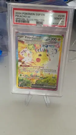 Pokemon Pikachu ex 238/191 Surging Sparks PSA 10 Gem Mint - Image 3