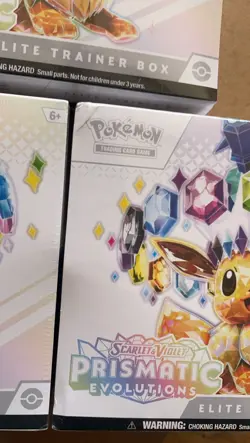 Pokemon Prismatic Evolutions Elite Trainer Box ETB - New & Sealed X 3 - Image 3