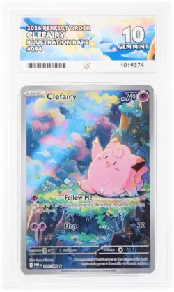 Pokemon Perfect Order Clefairy 094/088 IR Ace 10 - Image 1