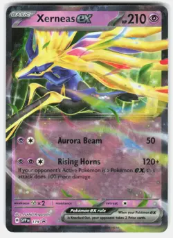 XERNEAS EX 179 HOLO PROMO SCARLET & VIOLET PROMO POKEMON HOLO NM/M - Image 1