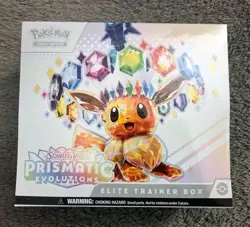 Pokemon TCG Prismatic Evolutions Elite Trainer Box ETB - *Read Description* - Image 1