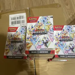 Pokemon Prismatic Evolutions Booster Bundle X10 (Brand New Factory Sealed)!!! - Image 3