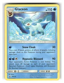 Glaceon - SM238 Promo Sun & Moon Promo Pokemon Lightly Played - Image 1