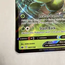 LP Pokemon Celebi V - 007/198 - Ultra Rare Lightly Played Chilling Reign - Image 4