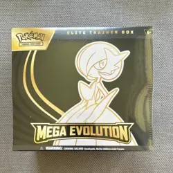 Pokemon TCG Mega Evolution Elite Trainer Box Gardevoir Alakazam Lucario - Image 1