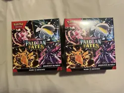 Pokemon Scarlet & Violet Paldean Fates Booster Bundle Factory Sealed lot of 2 - Image 1