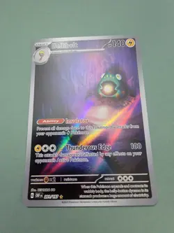 Pokemon TCG Bellibolt Illustration Rare Holo 201/197 Obsidian Flames - Image 1