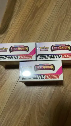 Lost Origin Build And Battle Stadium - Pokemon TCG - Brand New And Sealed X3! - Image 2