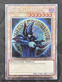 Dark Magician RA04-EN106 Platinum Secret Rare 1st Ed - Image 1