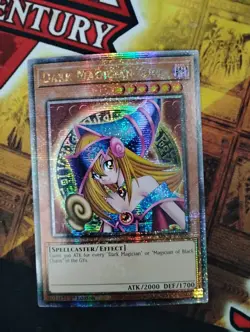 Yu-Gi-Oh Dark Magician Girl MP24-EN009 Quarter Century Secret Rare 1st Edition - Image 1
