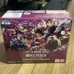 OP11 Fist Of Divine Speed Booster Box - One Piece TCG English New Sealed - Image 1
