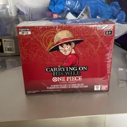 One Piece TCG OP13 Carrying On His Will Booster Box Sealed Slight Damage - Image 1