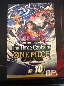One Piece TCG ST-10 Ultra Deck Three Captains Sealed English Bandai Namco - Image 1