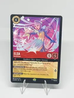 Disney Lorcana TCG - Winterspell - Elsa - Ice Artisan - 123/204 Legendary - Image 1