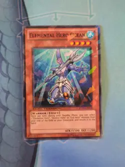 Yu-Gi-Oh Card - DT05-EN014 - ELEMENTAL HERO OCEAN (duel terminal) *NM/PL* - Image 1