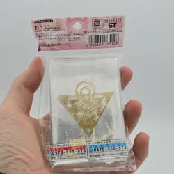 YuGiOh Millennium Puzzle Card Sleeves 50 Clear Transparent Eye of Anubis Design - Image 5