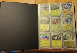 Pokemon Mega Evolution Complete Base 132 Card Set COMPLETED WITH CUSTOM BINDER - Image 1