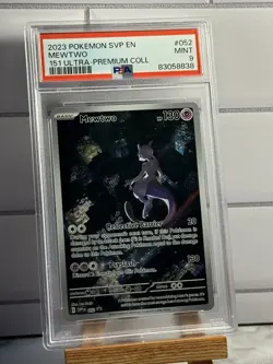 Mewtwo 052 Sv: Scarlet & Violet Promo Cards Holo PSA 9 - Image 1