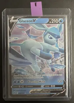 Pokemon Glaceon V 038/159 Holo Ultra Rare SWSH Crown Zenith Card TCG NM/M 1 - Image 3