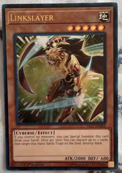 1x Yugioh YS17-EN004 Linkslayer Ultra Rare Card 1st Edition - Image 1