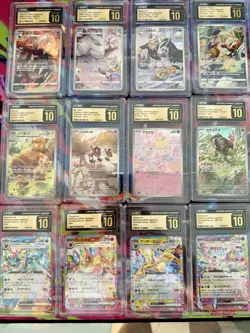 Pokemon TCG - CGC Pristine 10 Japanese 24 slabs card lot! - Image 2