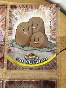Lot of 6 Vintage Pokeman Cards + 2 Digimon Cards # 1109 - Image 4