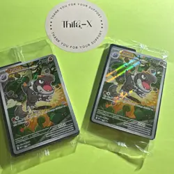 2x Tyrunt 070 Promo Card SEALED Prefect Order Etb Promo Full Art NM Lot Of 2 - Image 1