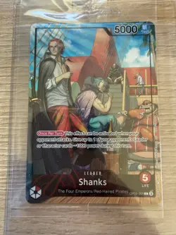 Shanks (2025 PSA Magazine Promo) OP09-001 One Piece Promotion Cards Foil Sealed - Image 1