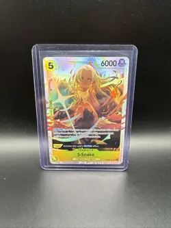 S-Snake OP08-112 SR Two Legends One Piece TCG Card Game English - Image 1