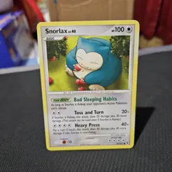 Snorlax Pokemon TCG Rising Rivals Common Card #81/111 - Image 1