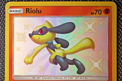 2019 Riolu SV21/SV94 Hidden Fates Shiny Vault Pokemon TCG Trading Card Game - Image 3