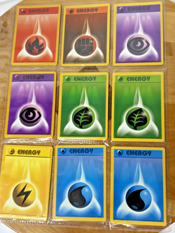 Lot of 9 Vintage Pokeman Cards # 1108 - Image 1