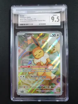 Eevee 173 Sv: Scarlet & Violet Promo Cards Holo CGC 9.5 - Image 1