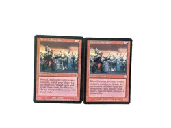 Magic the Gathering MTG Odyssey DWARVEN RECRUITER Red Creature X2 - Image 1