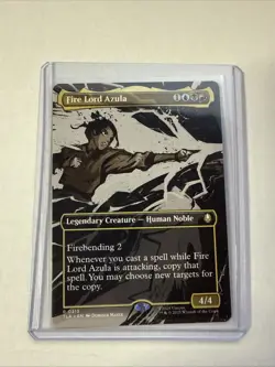 MTG Fire Lord Azula (0313) (Borderless) Avatar: The Last Airbender Regular - Image 1