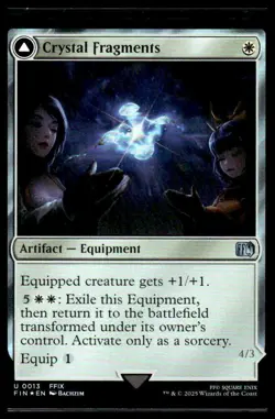 Crystal Fragments/ Summon: Alexander #13 Final Fantasy Foil - Image 1