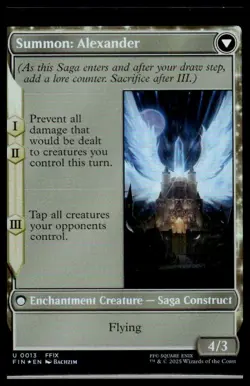 Crystal Fragments/ Summon: Alexander #13 Final Fantasy Foil - Image 2