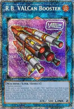 R.B. VALCan Booster (Starlight Rare) - Duelist's Advance LP DUAD-EN093 - Image 1