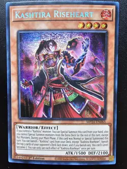 Kashtira Riseheart Prismatic Secret Rare MP24-EN065 1st Edition - Image 1