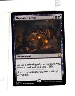 MTG SkeenAB Phyrexian Arena from FDN. NM. - Image 1