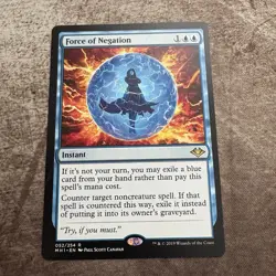 Force of Negation - Modern Horizons - MTG Magic the Gathering - LP - Image 1