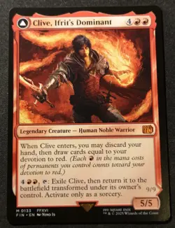Clive, Ifrit's Dominant - FIN - MTG - EN - NM - 0133 - Image 1