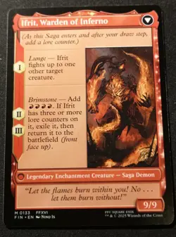 Clive, Ifrit's Dominant - FIN - MTG - EN - NM - 0133 - Image 2