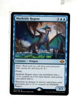 MTG SkeenAB Murktide Regent from Modern Horizons 2. NM. - Image 1