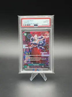 One Piece TCG English Yamato Alt Art SP OP05-0121 PSA 10 - Image 1
