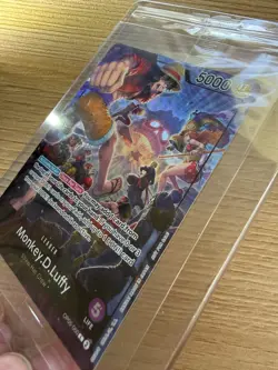 One Piece Leader Monkey D.Luffy PSA Magazine Promo Foil Card OP05-060 - Image 3